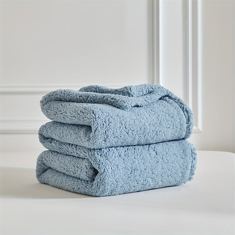 Ultra weiche Sherpa Fleece Decke – Warme und bequeme Kuscheldecke für zu Hause