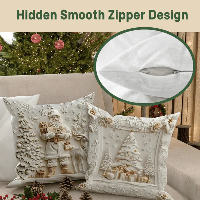 DecorCovers | 3D Weihnachts Dekorative Hüllen Set von 4 Einheiten
