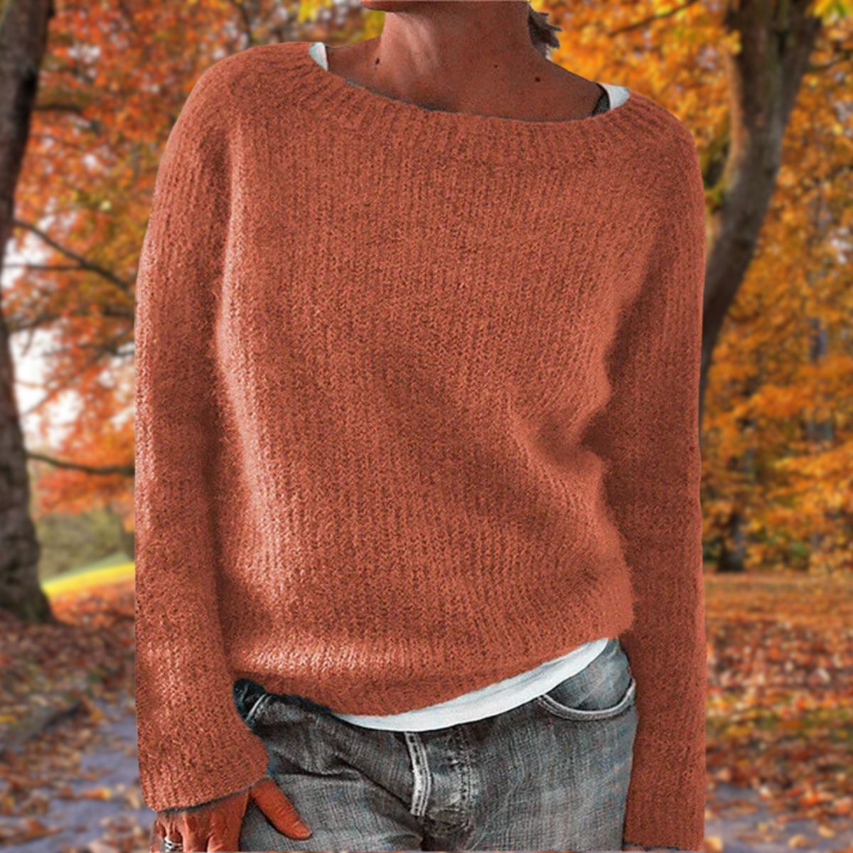 Pleun™ Klassischer Wollpullover