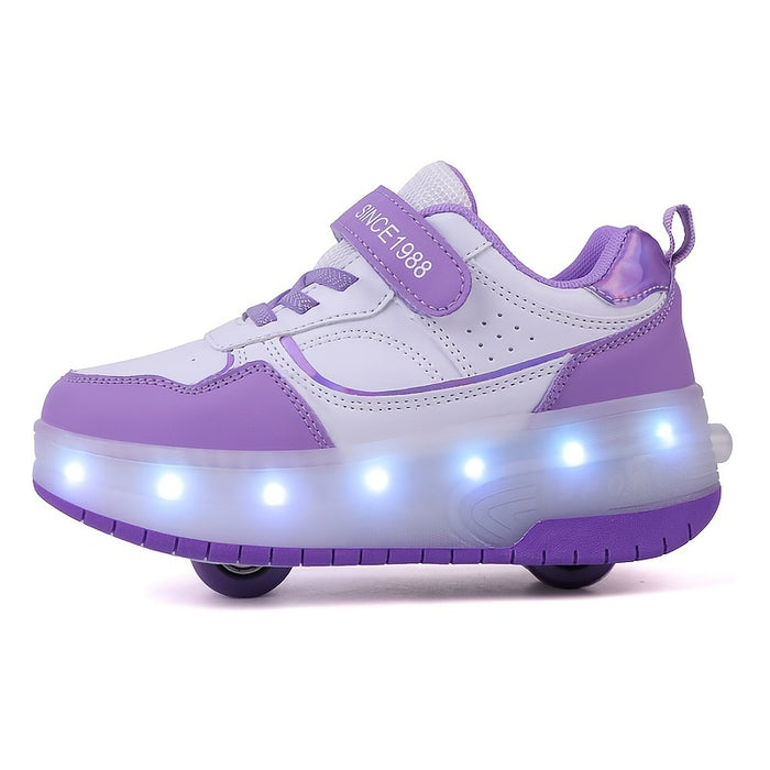 FlashRider – Lichtspektakel Roller Sneakers für Kinder