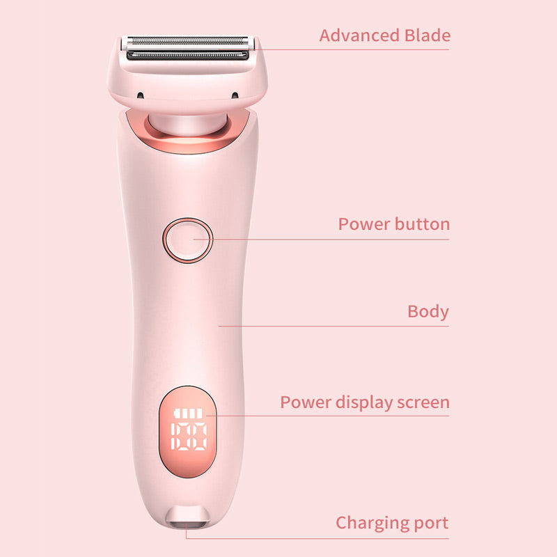 SilkSmooth Elektrisches Rasiergerät | Müheloses Haarentfernen mit einem seidig-weichen Touch