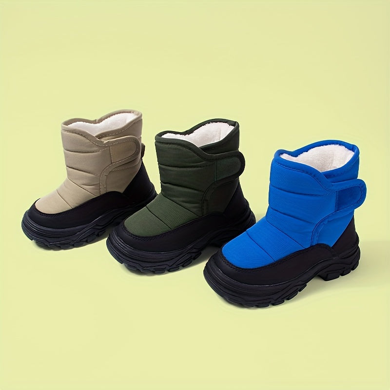 Winterstap Kinder Schneestiefel – Warme Fleecefütterung und Rutschfeste Sohle