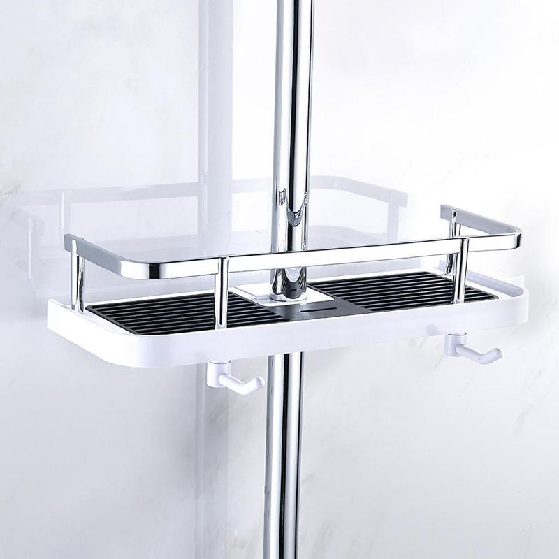 OrganizeMate - Stilvolles Aufbewahrungsregal für die Dusche für maximalen Komfort
