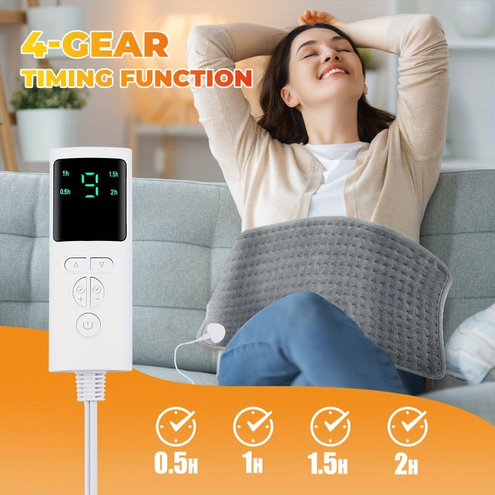 Elektrische Flanellen-Warmdecke mit Timer – Weich und Komfortabel