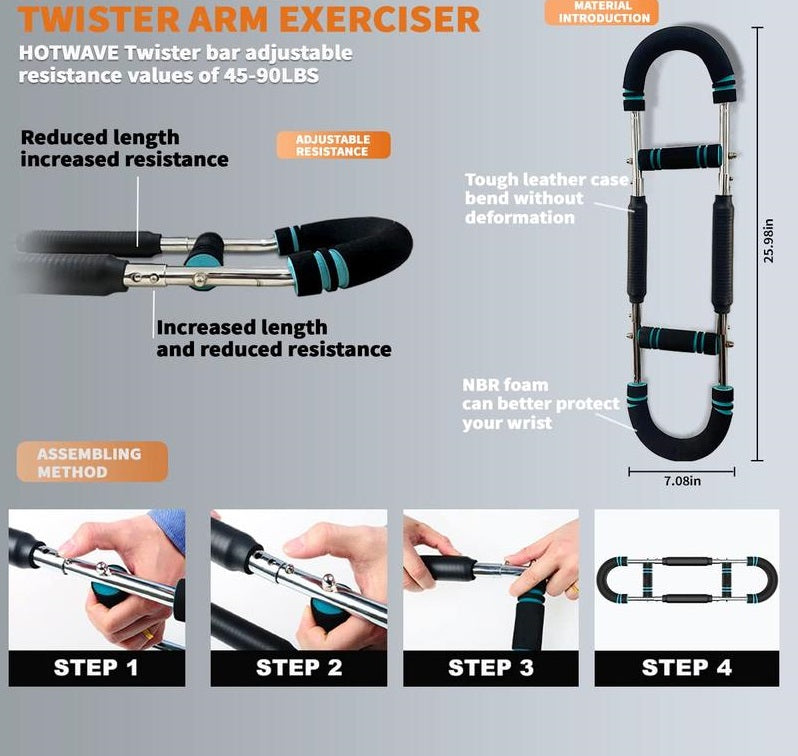 PowerTwist Armtrainer | Stärken, aufbauen und festigen