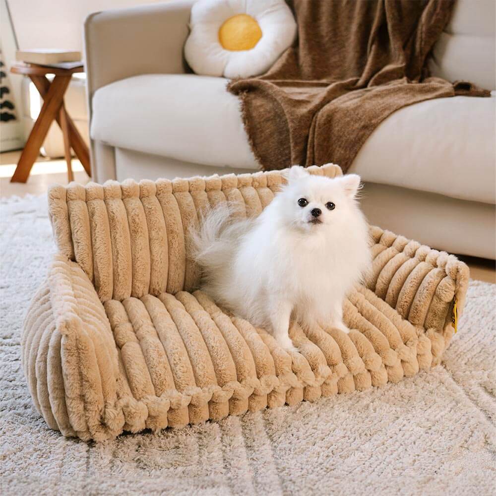 PawComfort - Waschbare bequeme weiche Schlafbank für Haustiere