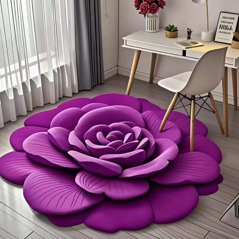 FloraLux Elegante Fußmatte | Plüschkomfort mit Diatomit für schnell trocknende Eleganz