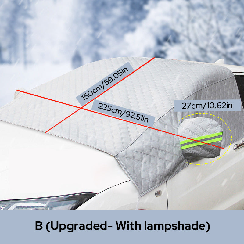LuxGuard Windschutzscheiben-Schutz | Halten Sie Ihr Fahrzeug mit einer langlebigen und wetterbeständigen Abdeckung für optimale Sicherheit und Komfort geschützt.