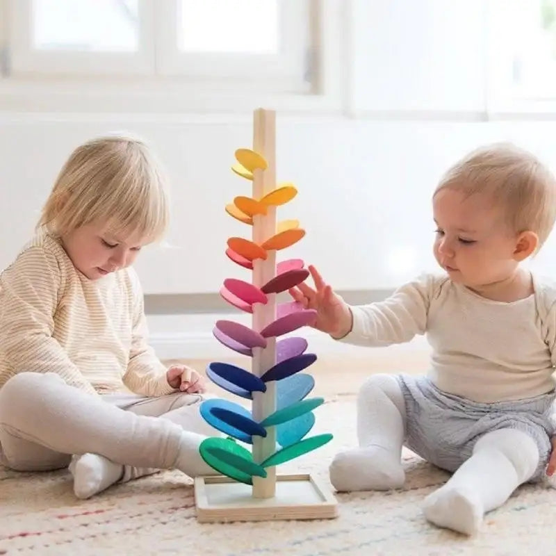 Montessori Holz-Marmoset-Turm