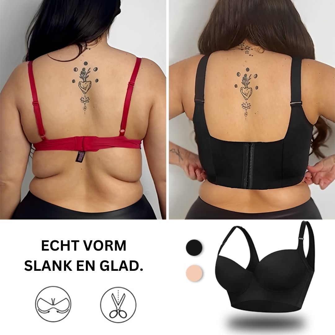 CurvEase | Tiefe Cup Push-Up BH