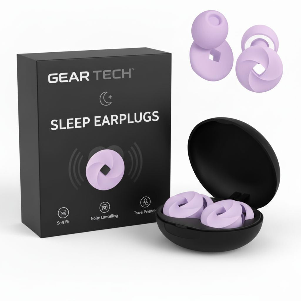 SlumberNest Ohrstöpsel Schlaf für ganztägigen Komfort 33 dB Geräuschreduzierung
