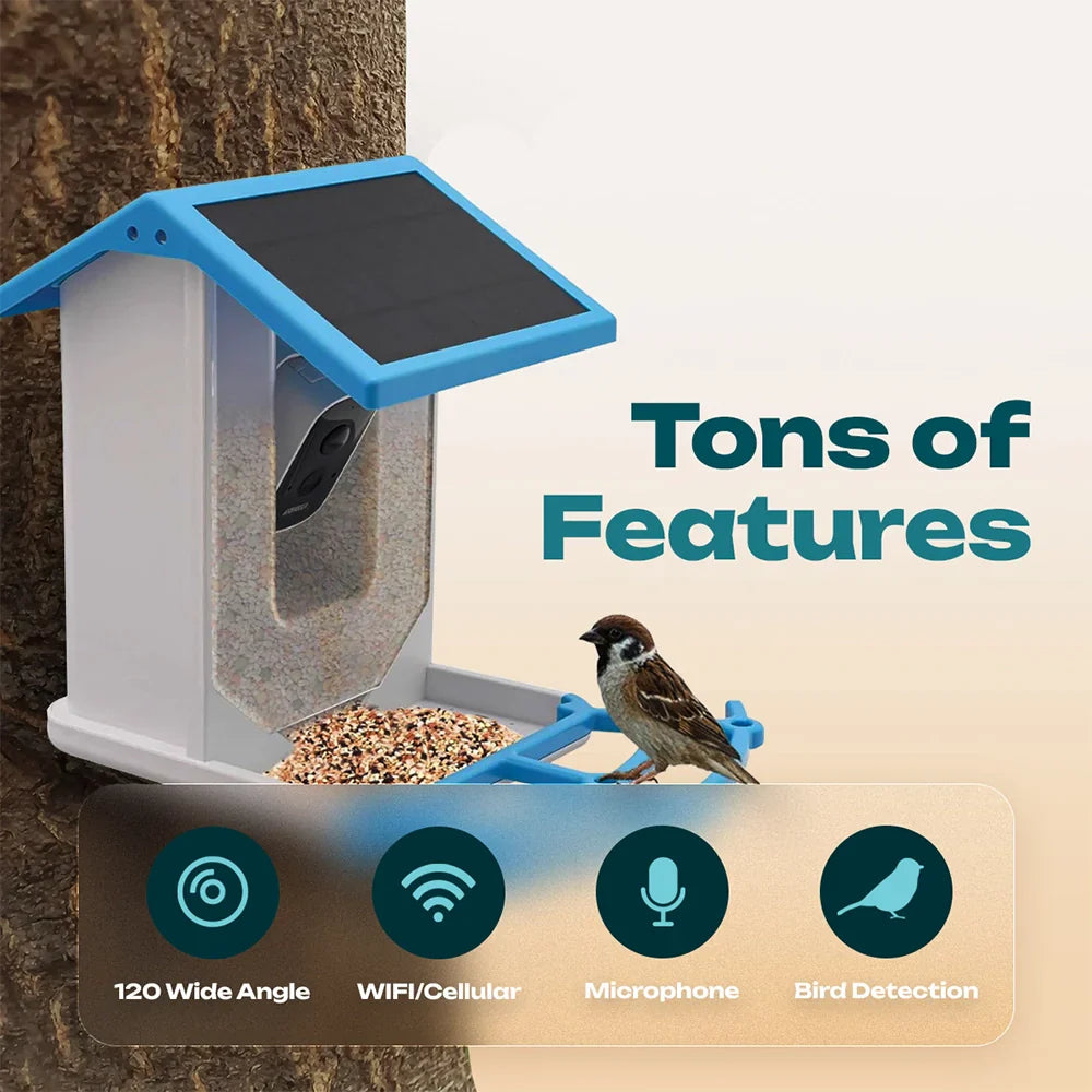 BirdView Smart Feeder | Kontakt mit der Natur wie nie zuvor