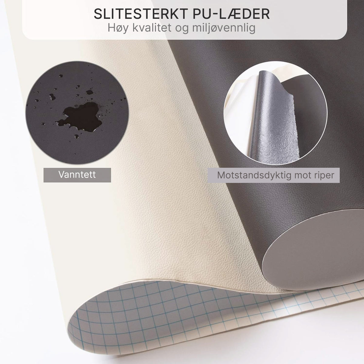 Selbstklebender PU-Lederflicken