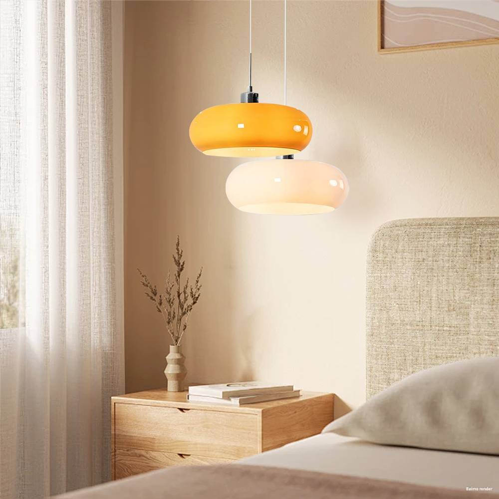 Kieran Bauhaus Glas Pendelleuchte
