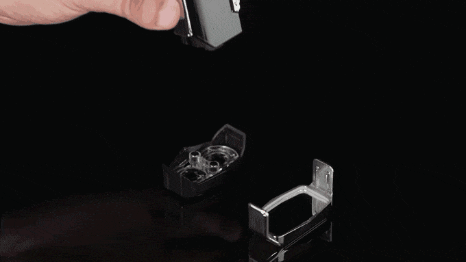 LuxRazor Elite Reisrasierer | Kompaktes magnetisches Design für müheloses Rasieren unterwegs