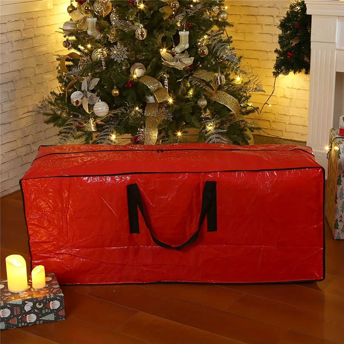 Große Aufbewahrungstasche für Kunstweihnachtsbäume – Wasserdicht und Langlebiges Polyester Modell TreeTote
