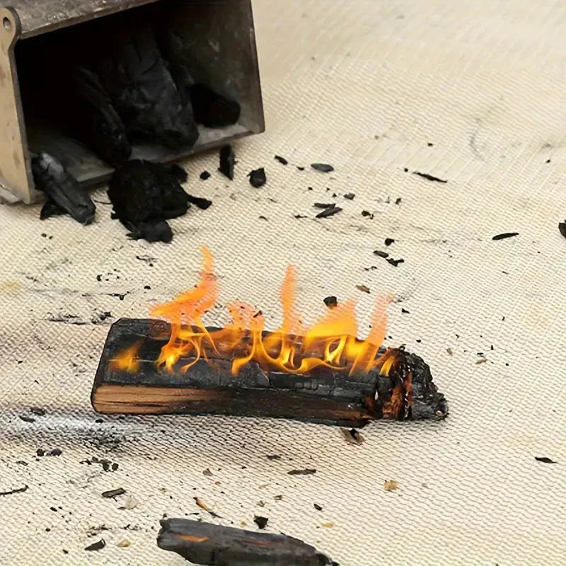 Feuerfeste Matte - Schutz für BBQ & Feuerschale