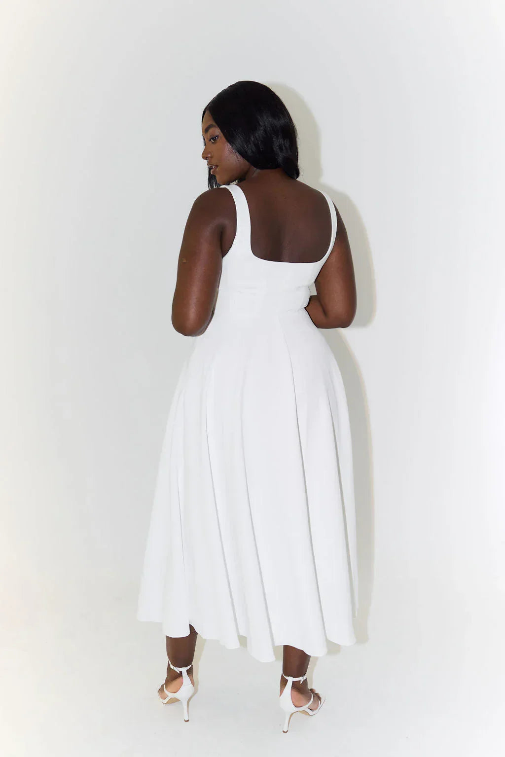 Celeste Couture Midi-Kleid | Elegantes Cocktailkleid für einen zeitlosen Stil