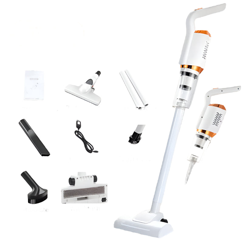 LuxiClean Elite Kabelloser Staubsauger | Leistungsstarke und vielseitige Reinigung für Zuhause und Auto