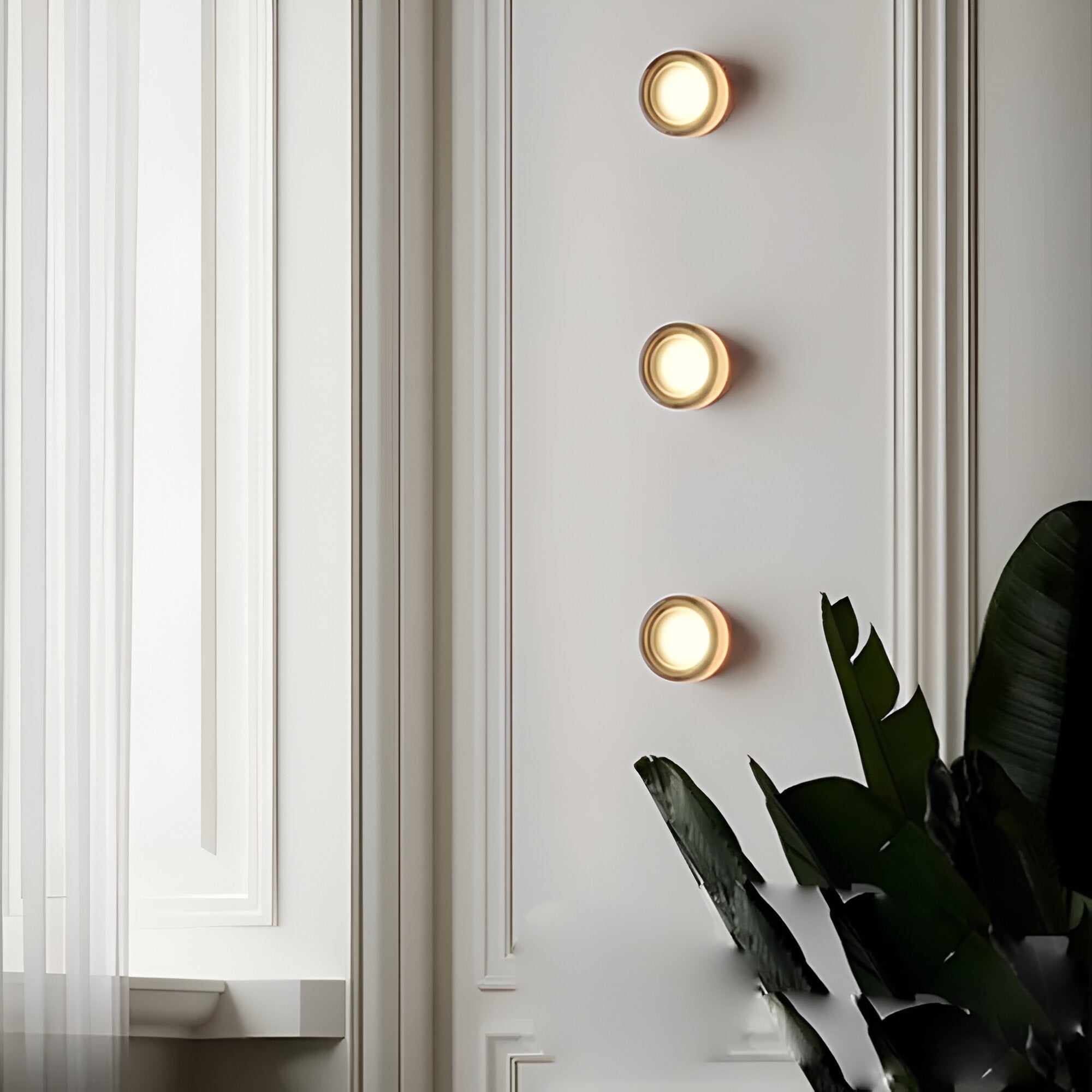 Nordic Acryl Dimple Wandleuchte LED 1-Licht