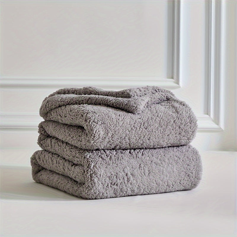 Ultra weiche Sherpa Fleece Decke – Warme und bequeme Kuscheldecke für zu Hause