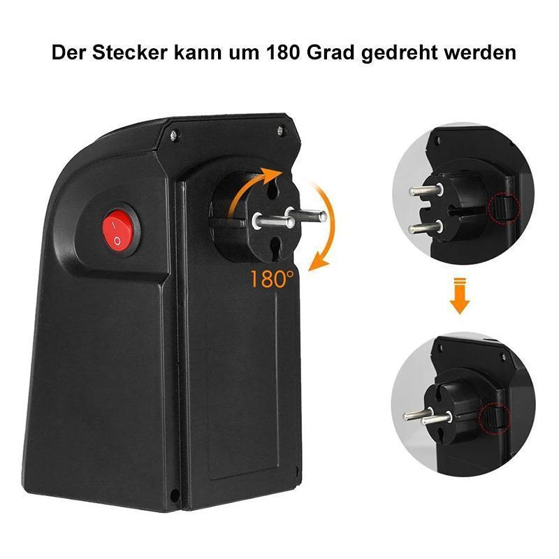 Tragbarer Elektrischer Heizlüfter – Kompakte Heizung für Büro & Zuhause