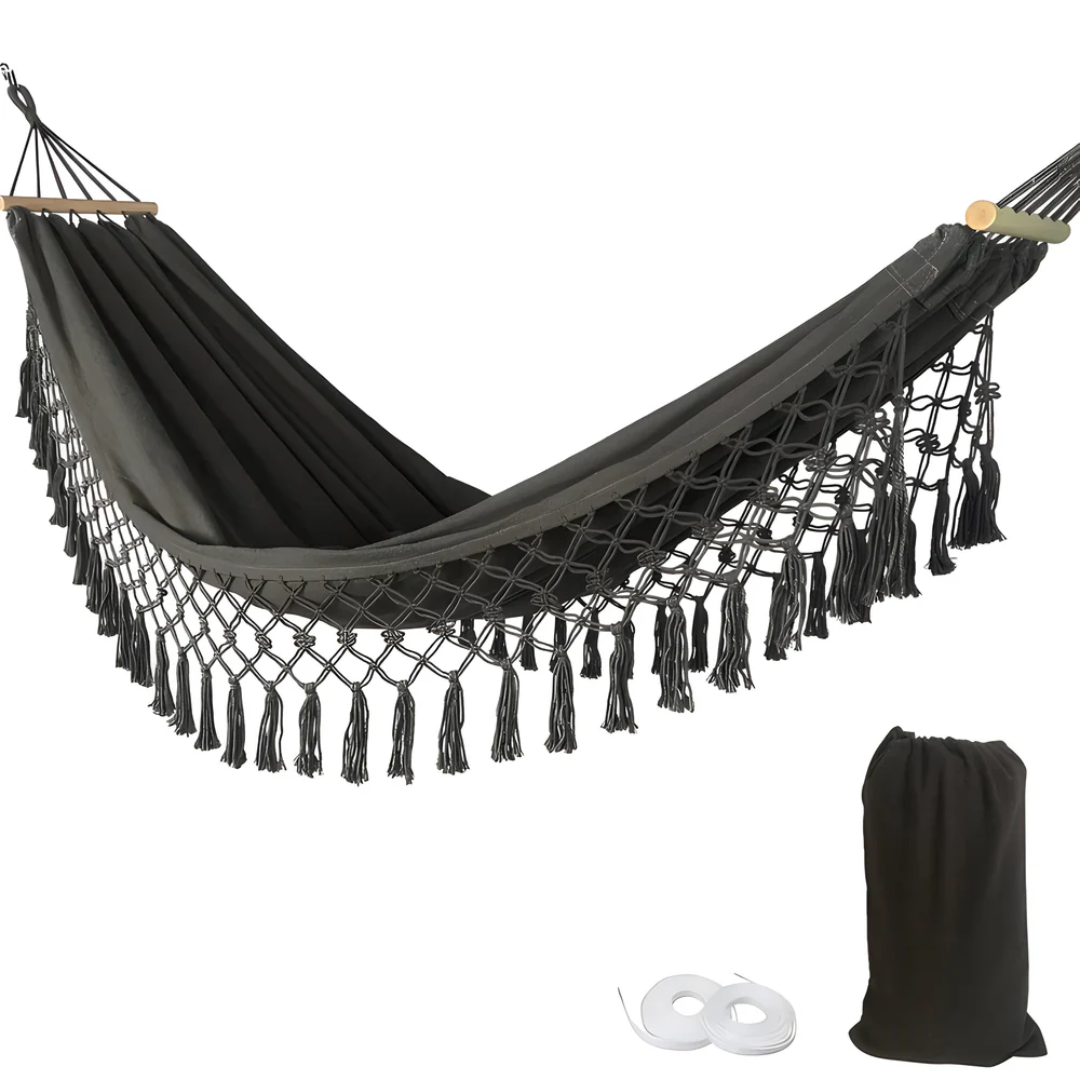 Velri - Bequeme Boho-Hängematte aus Baumwolle