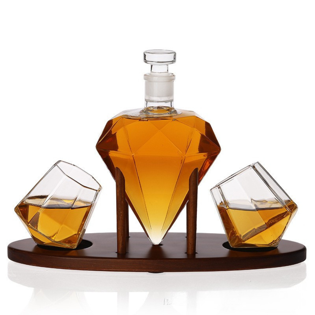 AtlasWhisk | Whiskey Globe Set Premium Trinkglas für Enthusiasten