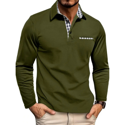 Zeitloses Polo für Herren | Lange Ärmel