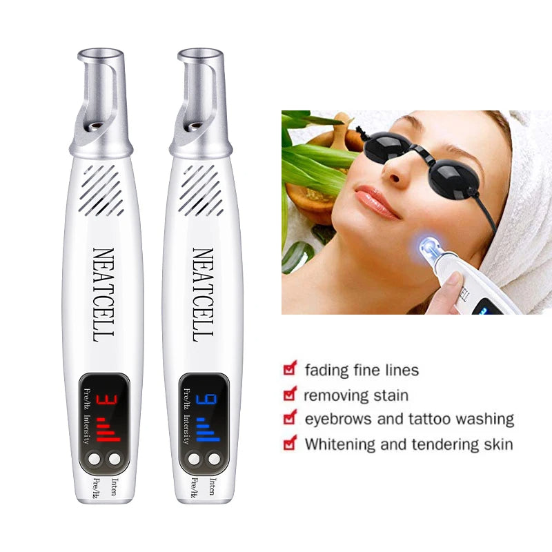 LumiDerm Home Laser Pen zur Entfernung von Tätowierungen, Muttermalen und Sommersprossen