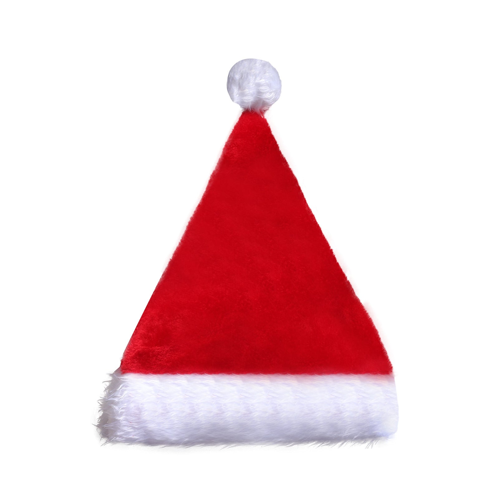 Beleuchtete Weihnachtsmütze mit LED-Lichtern – Weiche Plüsch-Santa-Mütze mit Farbenlicht