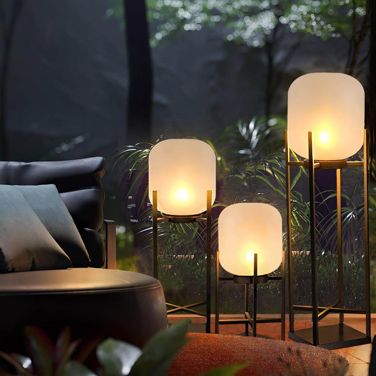 Solar Stehlampe für den Außenbereich – Nachhaltige Stimmungsbeleuchtung für Garten und Terrasse