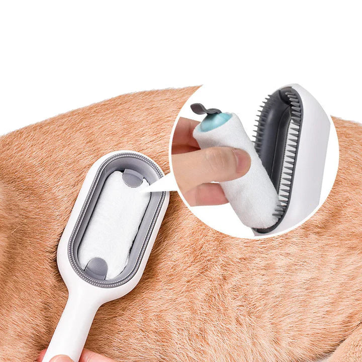 3-in-1 Bürste | Für Hunde und Katzen | Massagebürste