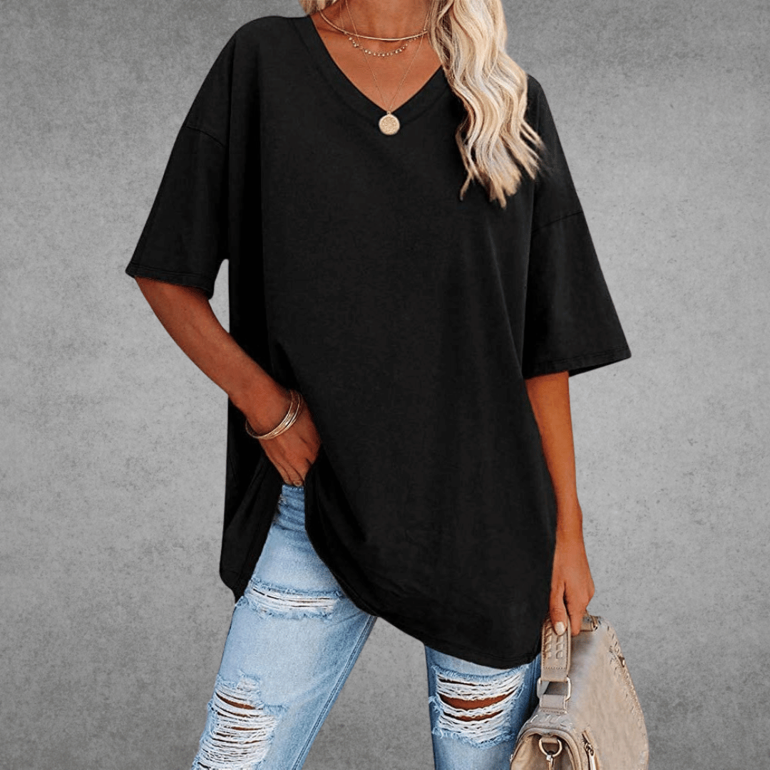 Kate™ V-Ausschnitt T-Shirt