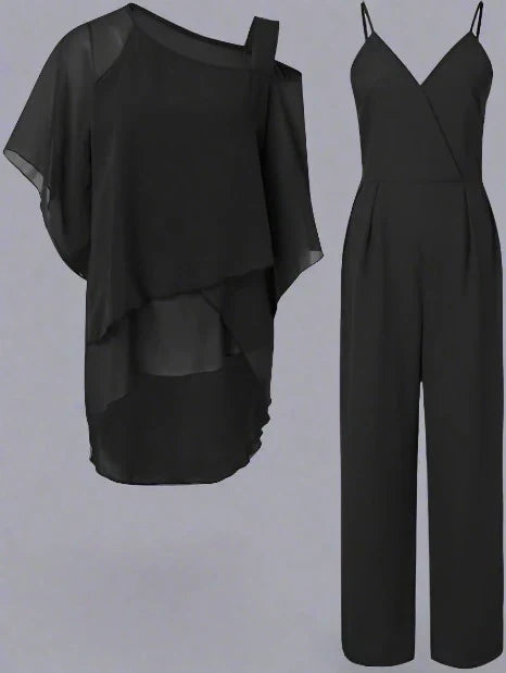 Luxus-Chiffon-Set für elegante Abende