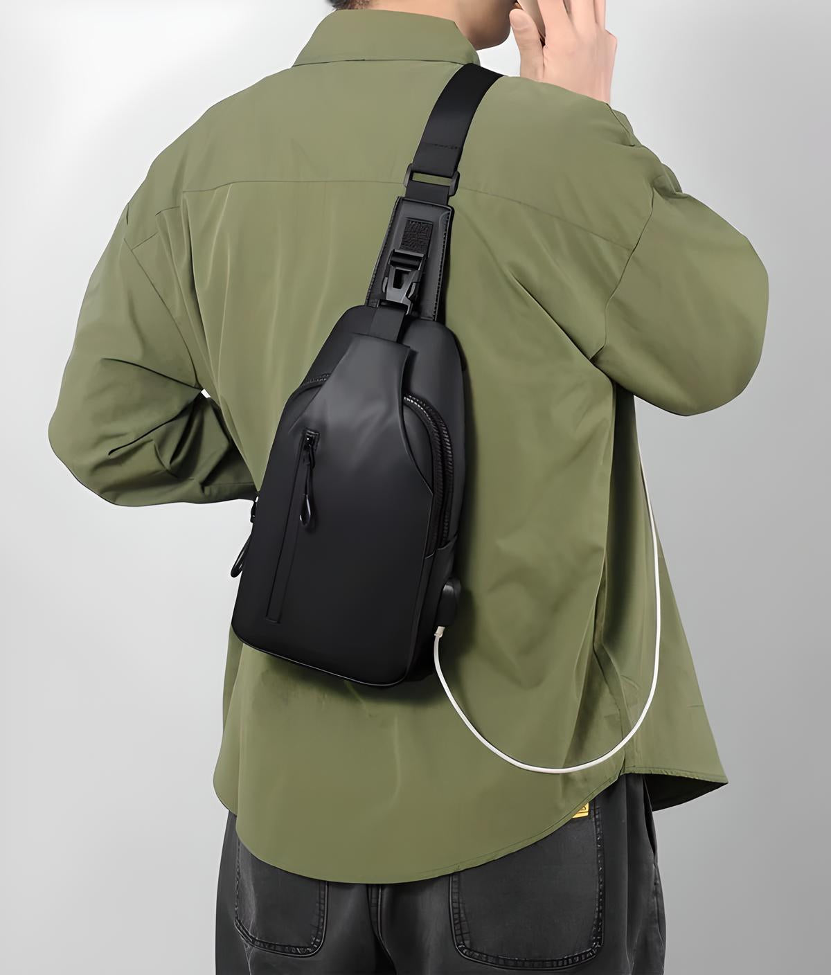 AquaGuard Luxe Schultertasche | Wasserdichtes und Diebstahlschutz-Design für einen sicheren Stil