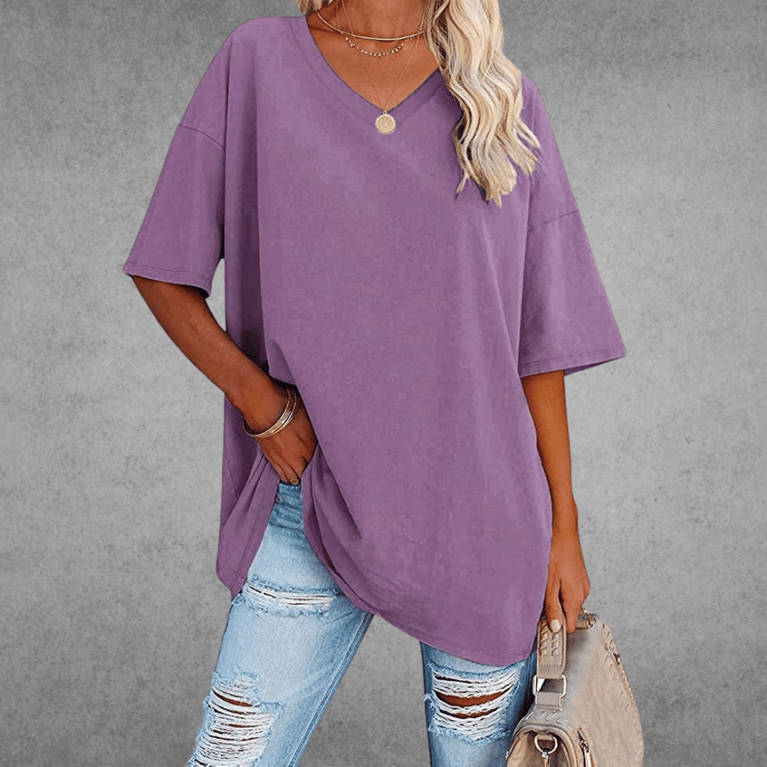 Kate™ V-Ausschnitt T-Shirt