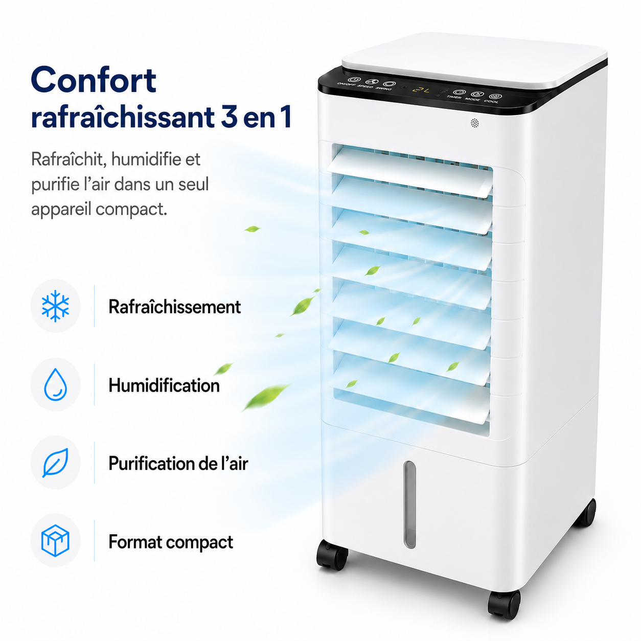 Fensterloser tragbarer Klimaanlage für Zuhause und Büro