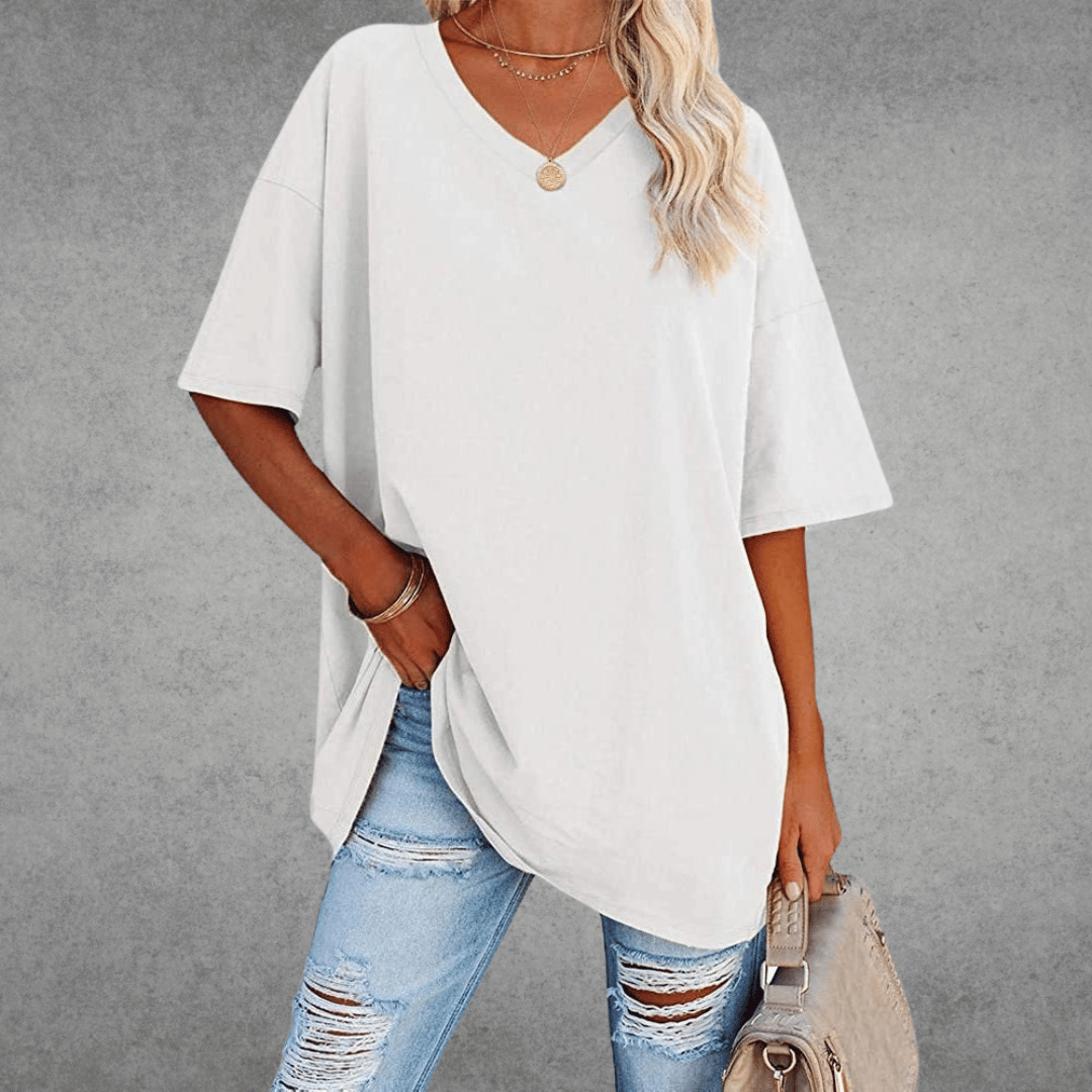 Kate™ V-Ausschnitt T-Shirt