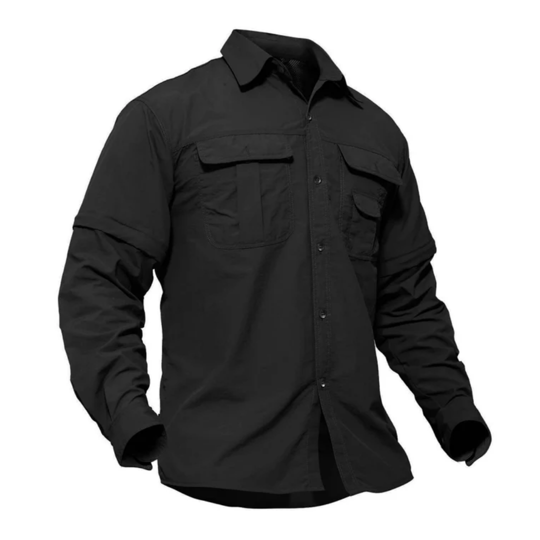 FlexWear Shirt mit abnehmbaren Ärmeln – 2-in-1 Komfort für jede Gelegenheit