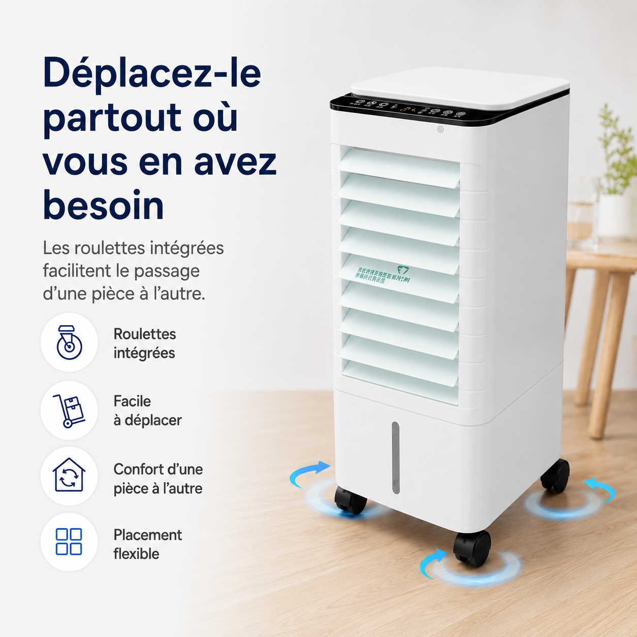 Fensterloser tragbarer Klimaanlage für Zuhause und Büro