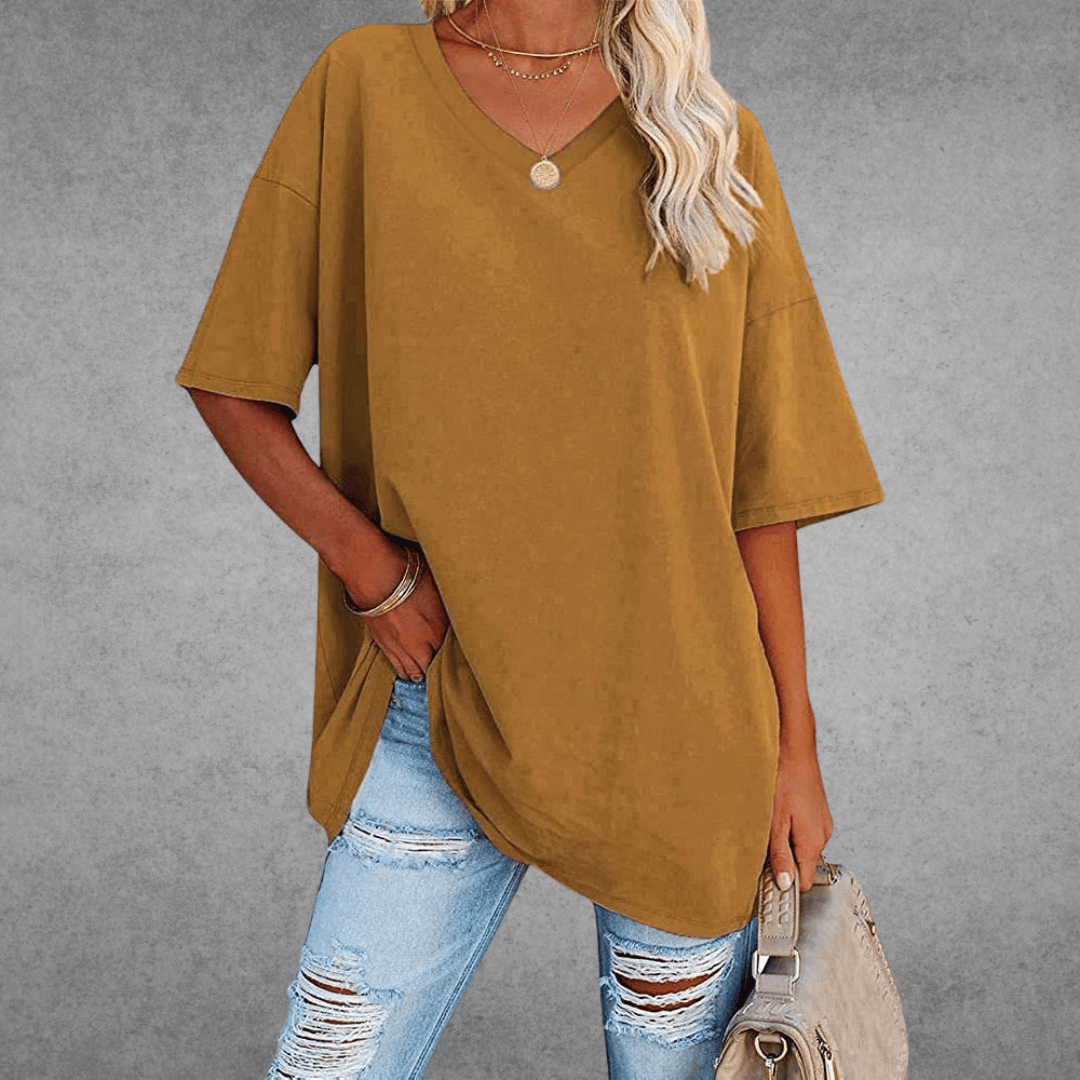Kate™ V-Ausschnitt T-Shirt