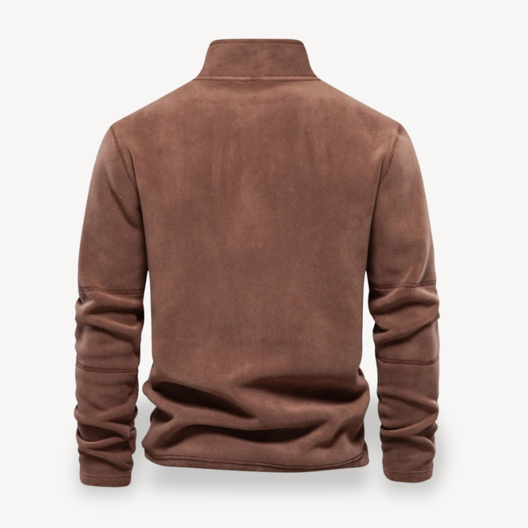 Herren ComfortZip Fleeceweste – Warm, Weich und Praktisch mit Reißverschluss