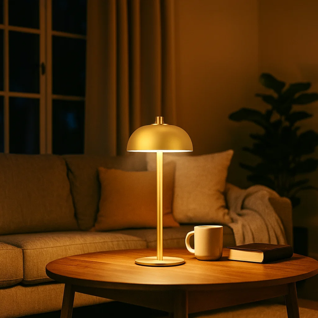 DazzleLite Drahtlose Tischlampe mit Touch-Bedienung