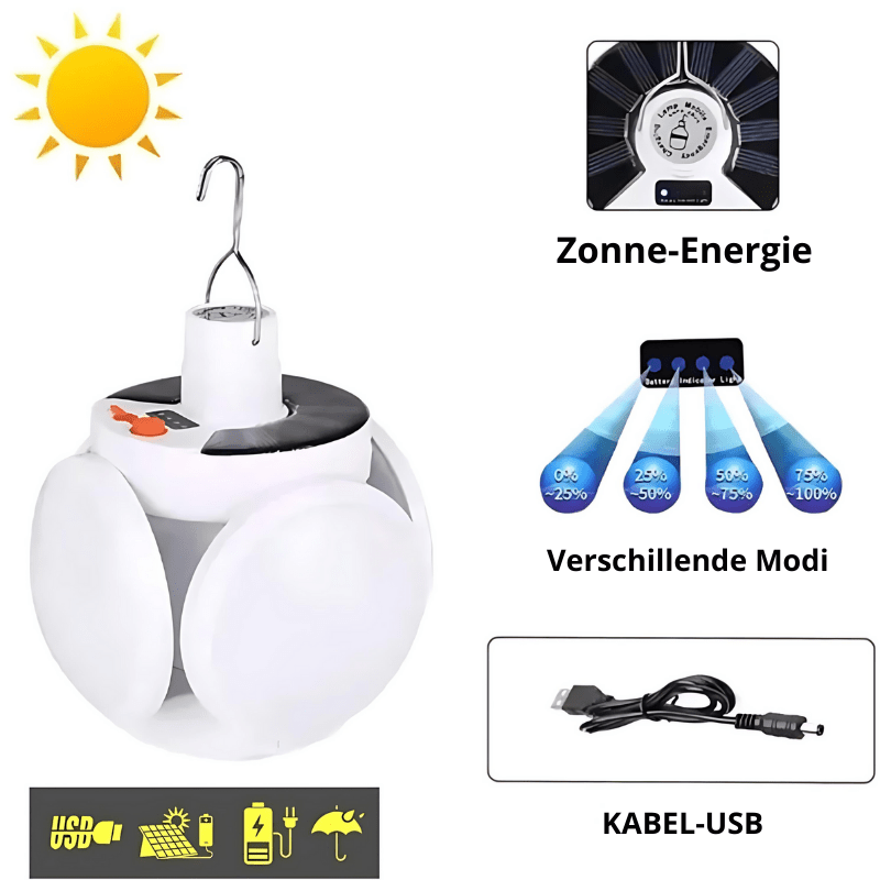 Solarenergie Außenlampe (LED)