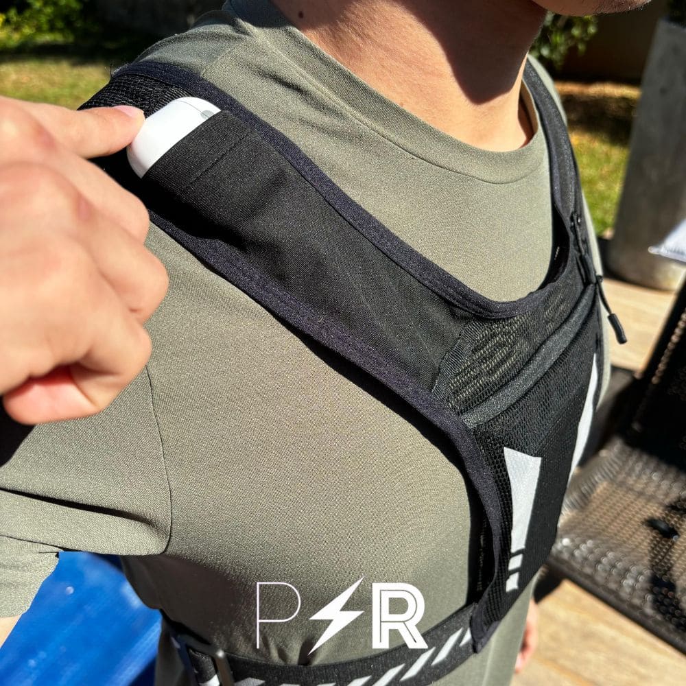 SafeRunGear | Reflektierende Weste mit Handyhalter