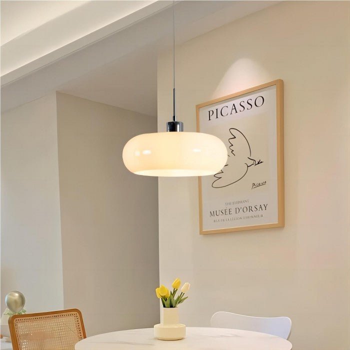 Bauhaus Stil Glas Pendelleuchte Nordic Retro