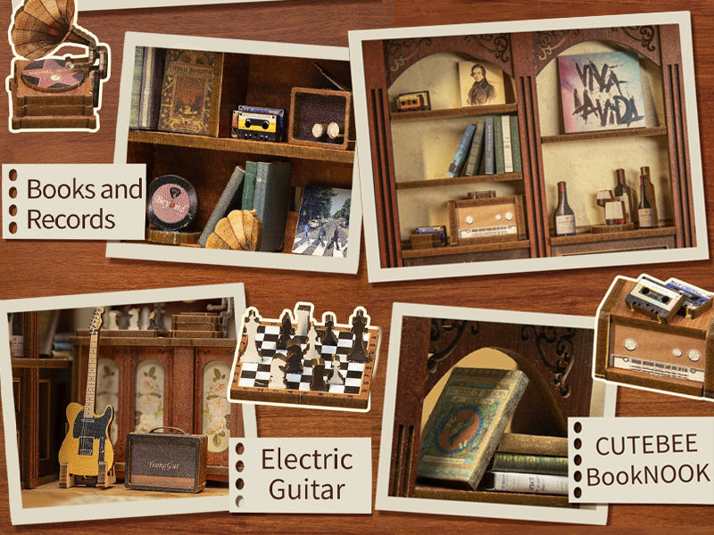 SecretRhythm | DIY Bücherregal Kit für kreative Köpfe