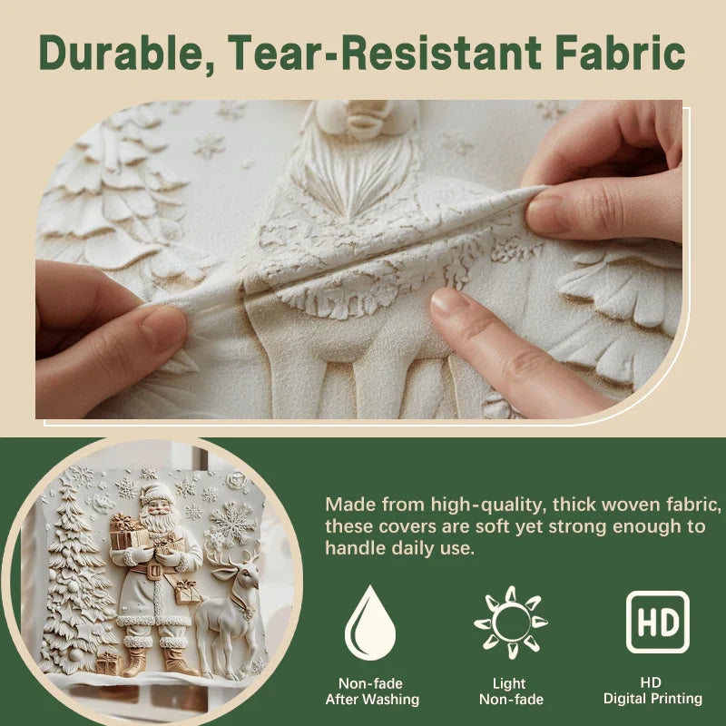 DecorCovers | 3D Weihnachts Dekorative Hüllen Set von 4 Einheiten