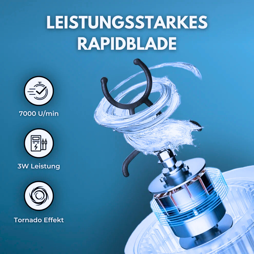 MixMaster Shaker Flasche | 100% klumpenfrei, auslaufsicher & BPA-frei Lösung
